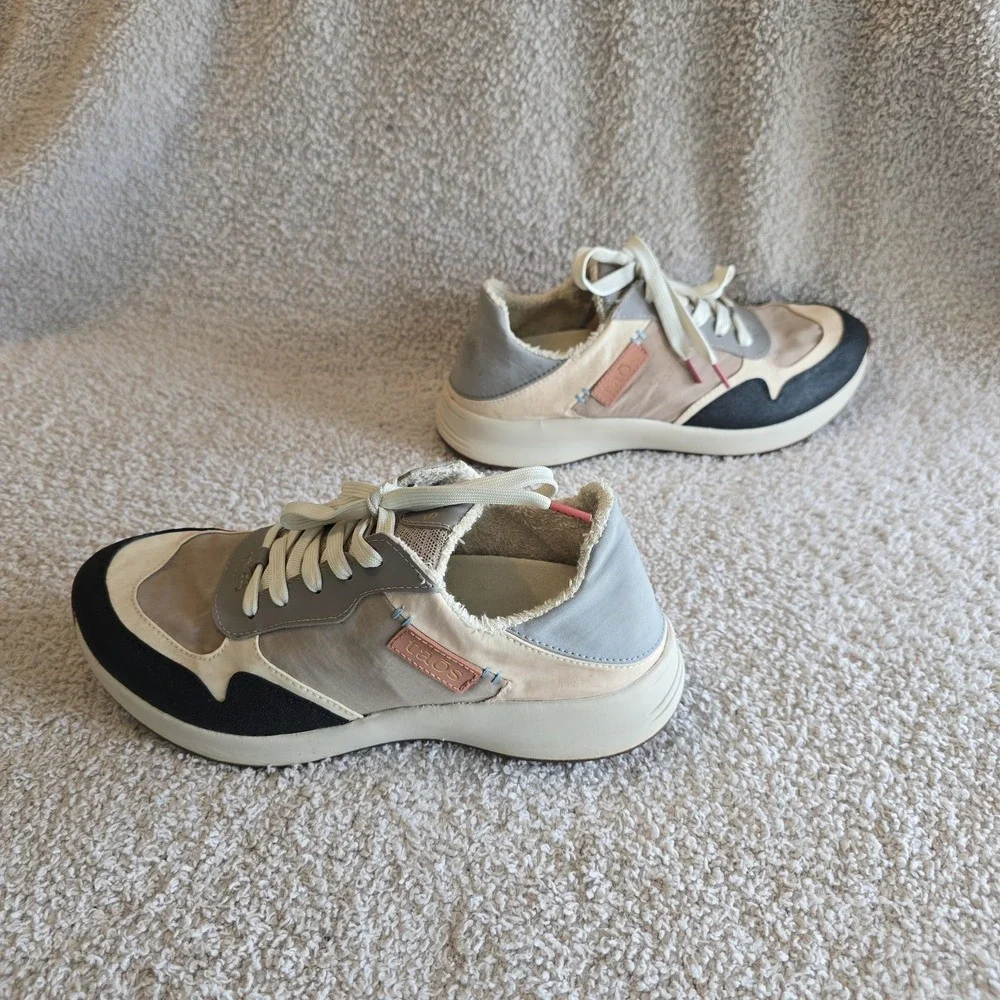 Taos Women's Direction Collapsible Heel Sneakers Grey/cloud Multi Size 7